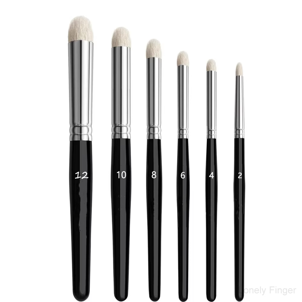 Miniature Paint Brushes Drybrush Set, Acrylic Paint Brushes for Oil, Watercolors, Tabletop, Figurine