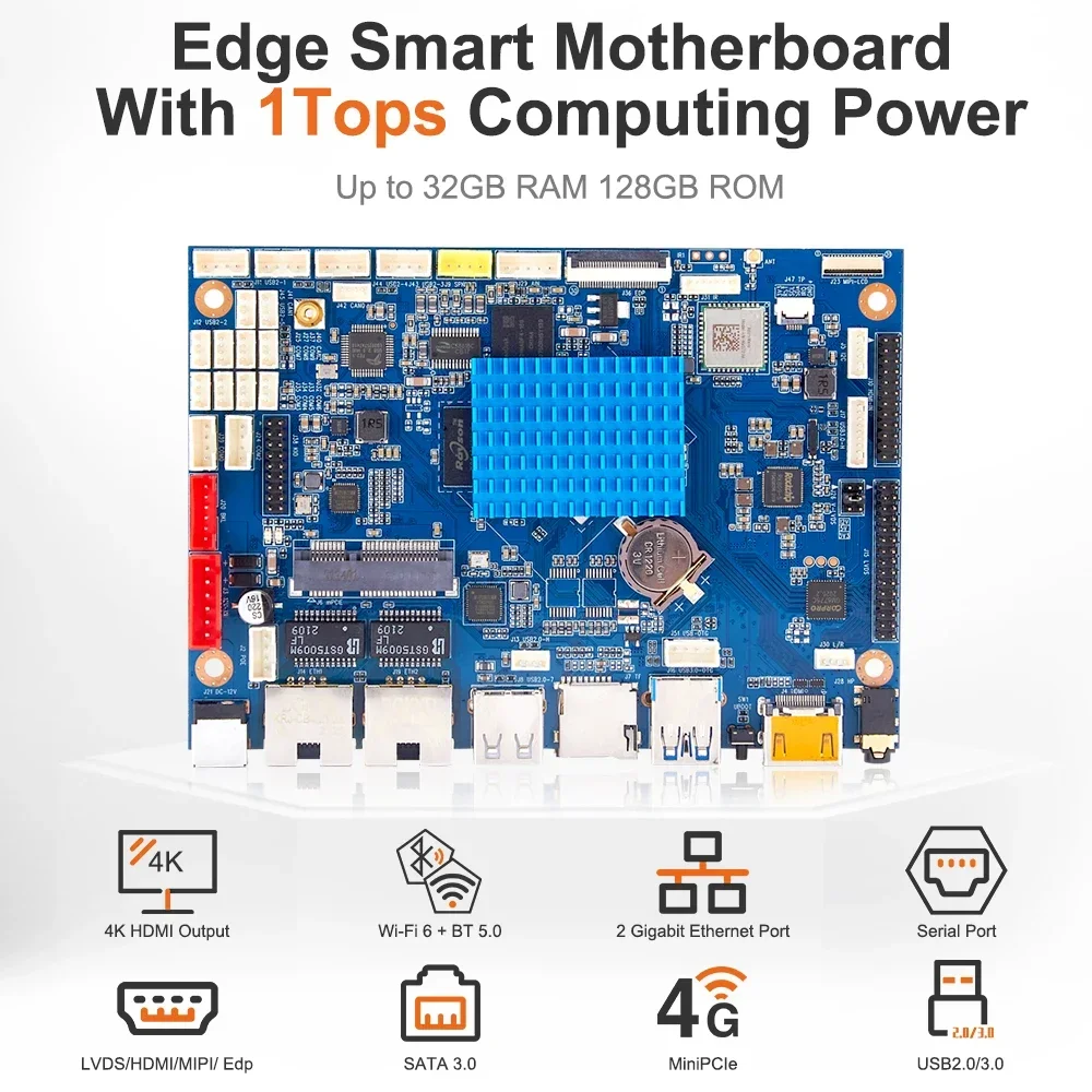 Liontron-placa base de desarrollo, placa base rk3568, linux 10, android 11, con RS485, HD-MI, 4G, lTE, placa de circuito, borde de linux, Smar