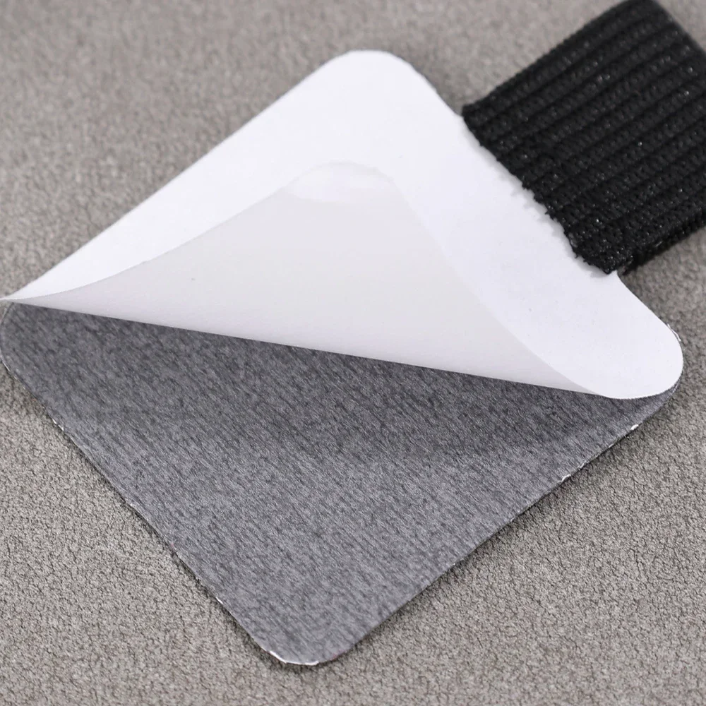 6/1PCS Self-adhesive Pen Clips for Apple iPad Tablet Notebooks Leather Pencil Clip Anti Lost Elastic Loop Pen Holder Clamp