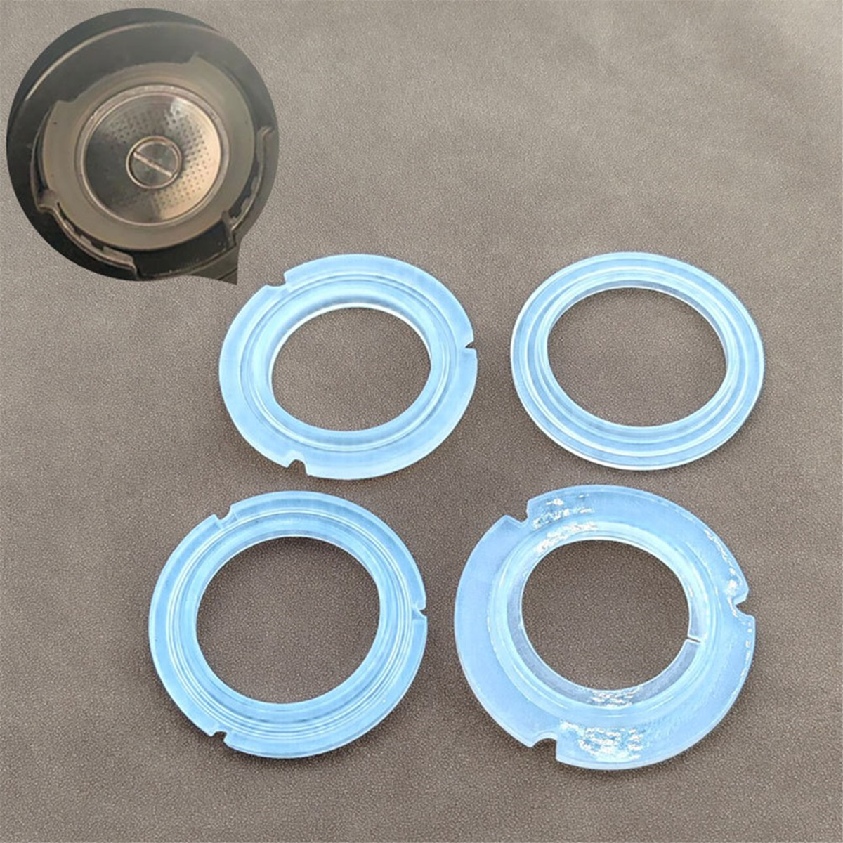 A72P For Silicone Sealing Gasket for Italian Coffee Machine Handle, Rubber Ring Accessories, 51mm