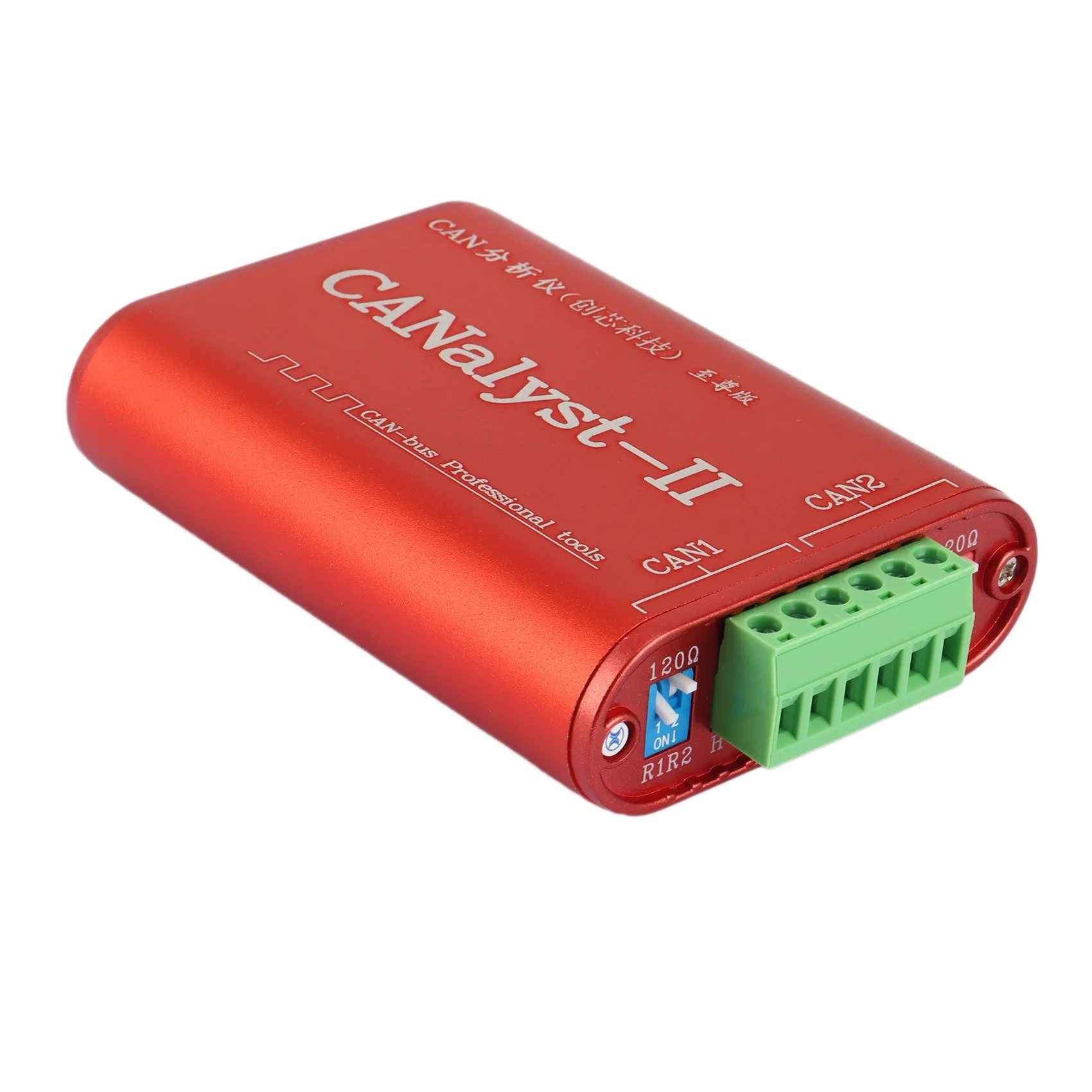 Анализатор CAN CANalyst-II Анализатор USB в CAN Адаптер преобразователя CAN-шины, совместимый с ZLG USB в CAN