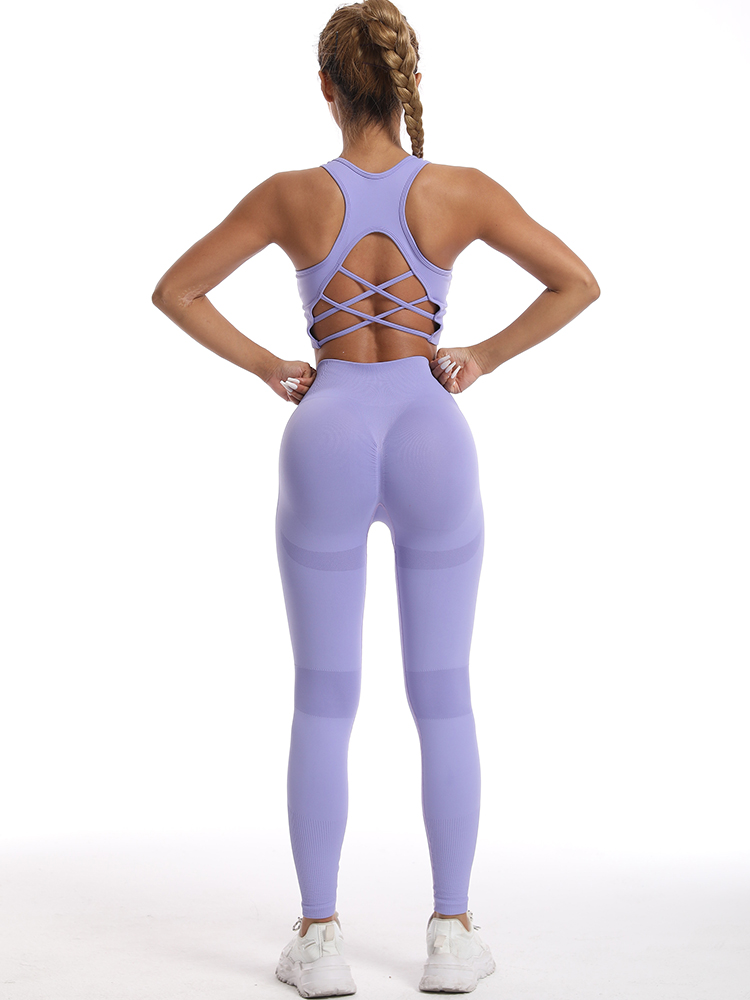 Chándal para mujer, traje deportivo, conjuntos de Yoga, ropa deportiva, Sujetador deportivo de entrenamiento + Leggings de cintura alta, ropa de gimnasio, trajes deportivos sin costuras