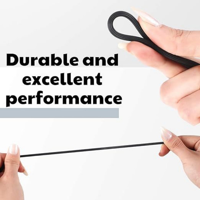 5M siliconen rubberen afdichtstrip aluminiumlegering kunststof stalen scherm raam deur gelaagdheid wind anti-muggen afdichting hardware