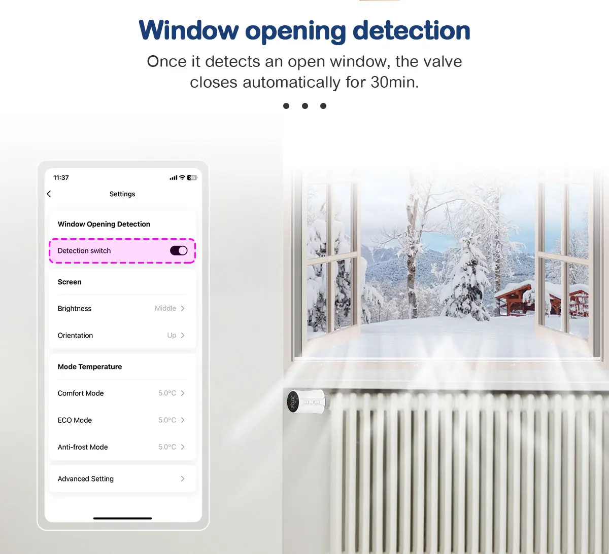 Tuya สมาร์ท WiFi/ZigBee วาล์วหม้อน้ํา Thermostatic TRV เครื่องทําความร้อนโปรแกรมควบคุมอุณหภูมิระยะไกลด้วย Alexa Google Home