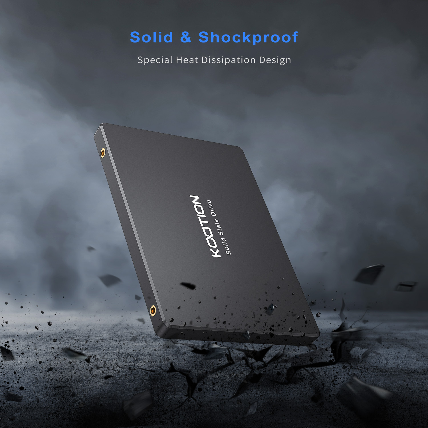 KOOTION Sata SSD 2TB 1TB 512GB 256GB 128GB SATA3 unidad interna de estado sólido disco duro HDD de 2,5 pulgadas para ordenador portátil servidor de PC de escritorio