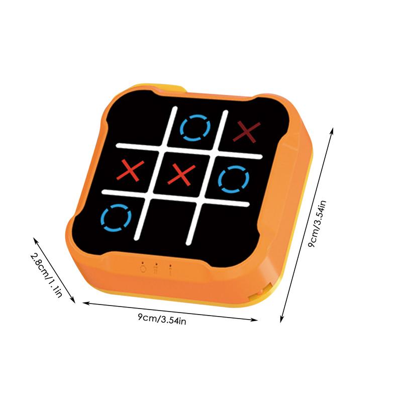 Electronic Tic-Tac-Toe Game Children's Electronic Toys Chess Set Board Games Chess Board Game For Family For Indoor Party