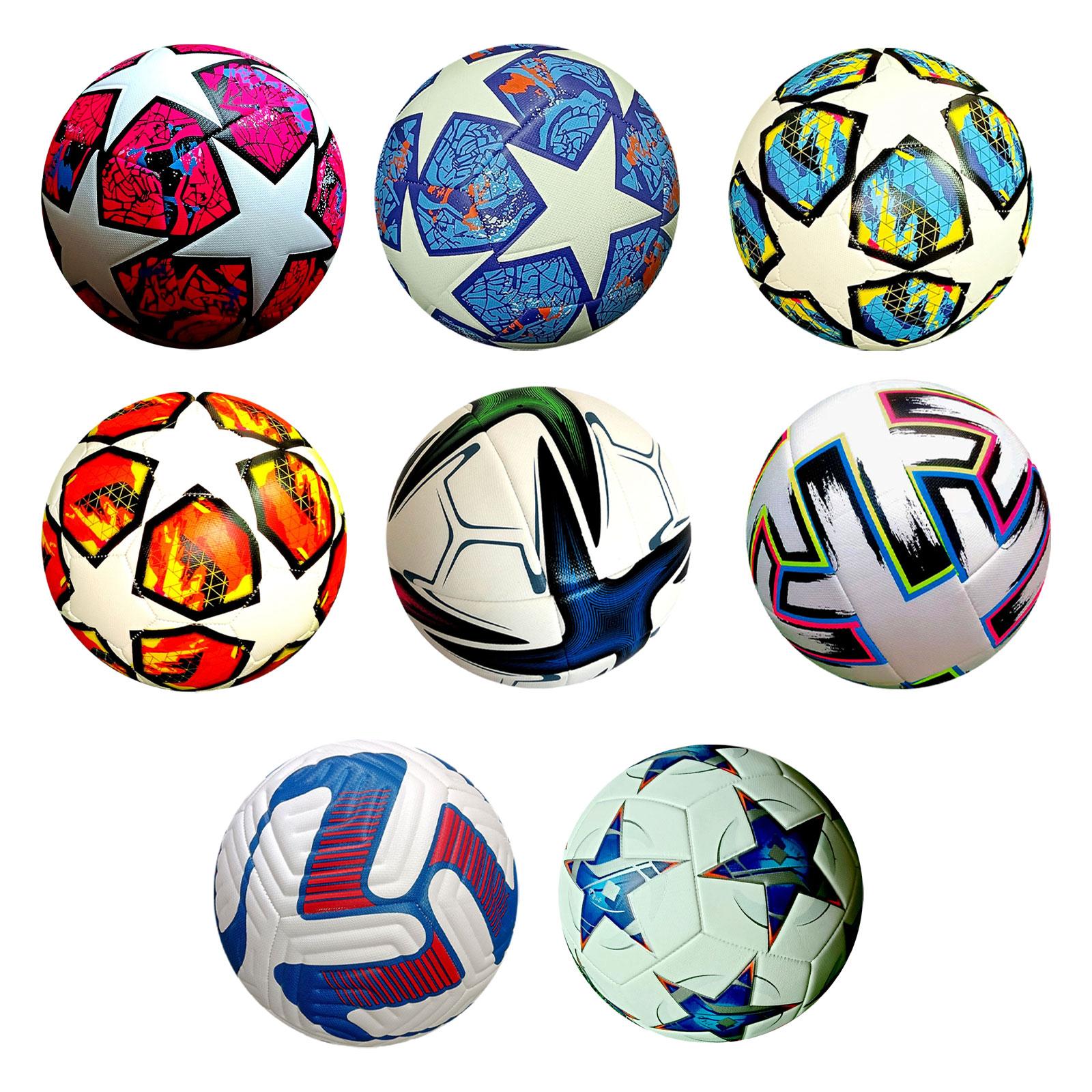 Balón de fútbol de entrenamiento profesional, pelota de entrenamiento, juego, escuela, práctica, competición, juguetes al aire libre, tamaño 5, novedad
