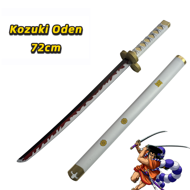 72cm anime cosplay roronoa zoro katana espada pu sandai kitetsu espada role play yuki samurai arma festa brinquedo espada