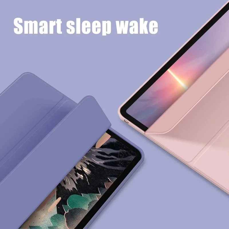 สําหรับiPad Air 5 Air 4 10.9 2020 Pro 11 10.5 Air 9.7 2018 มินิสมาร์ทพร้อมที่ใส่ดินสอiPad 9 10.2 7th 8th Generation