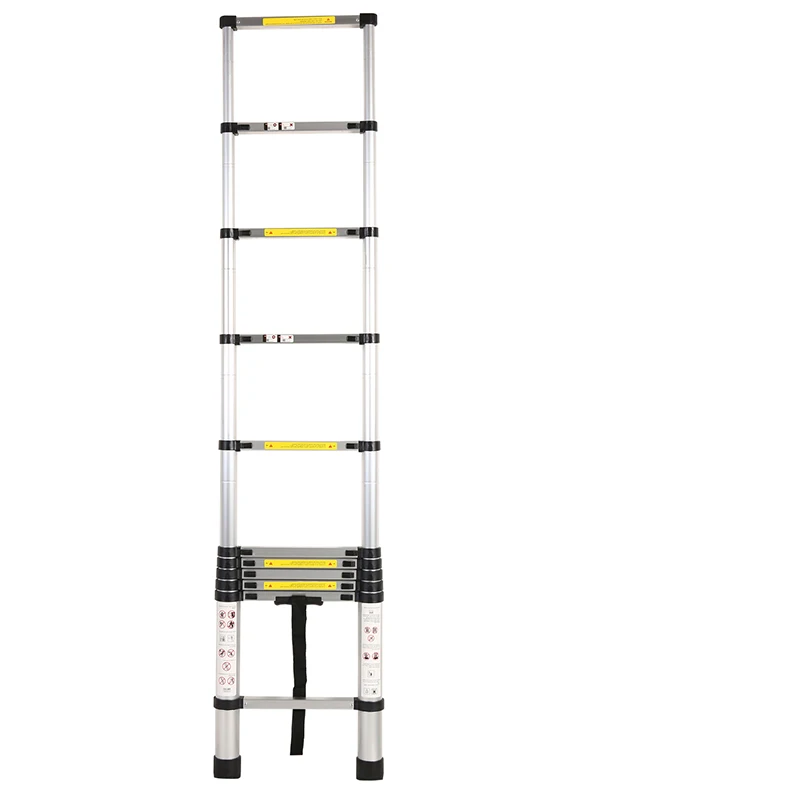 Scala telescopica in alluminio per uso domestico con scale retrattili da 3,2 m di vendita calda con EN131
