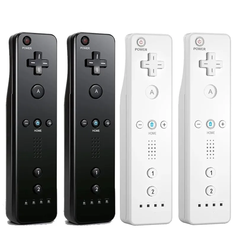 Controle remoto compatível nintendo wii console sem fio gamepad controlador nunchuck controle remoto joystick opcional