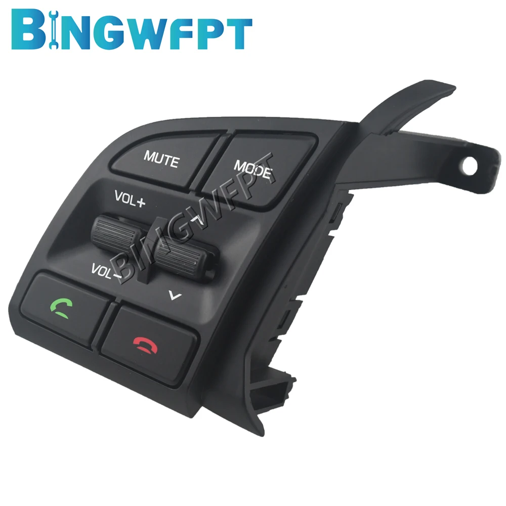 For Hyundai Tucson 2015-2019 96710-D3500 Steering Wheel Remote Control Switch Volume AdjustButton Bluetooth Button Music Switch