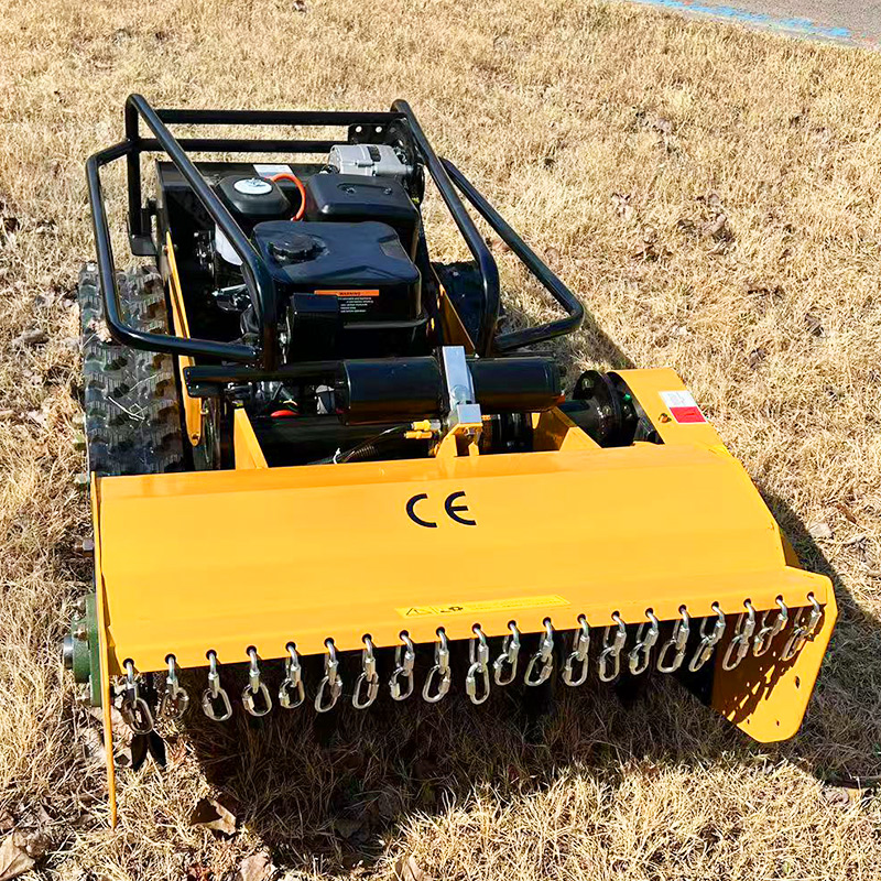 Aangepaste fabriek directe verkoop rups 1000 mm borstelloze motor Multi-scène efficiënte dorsvlegelmaaier