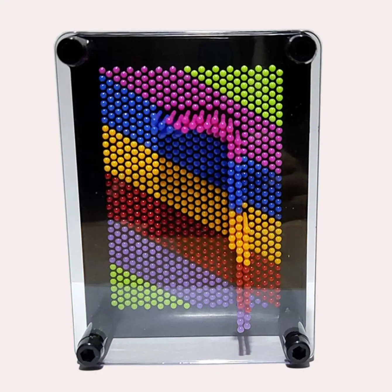 3D Clone Pin Compression Art Clone Hand Model Children's Toy Screen Insertion Pin Board Sculpture Painting Carving Illustration