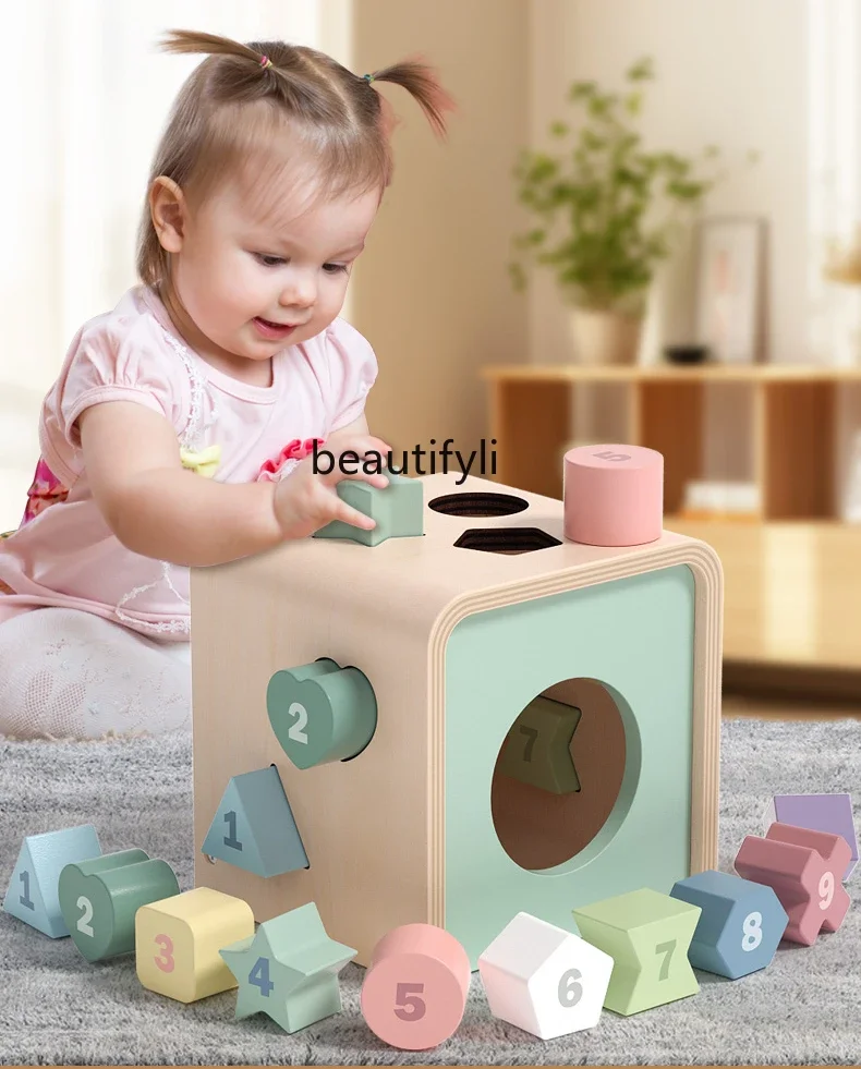 子供のためのデジタル木製ビルディングブロック,教育玩具,誕生日プレゼント,男の子と女の子