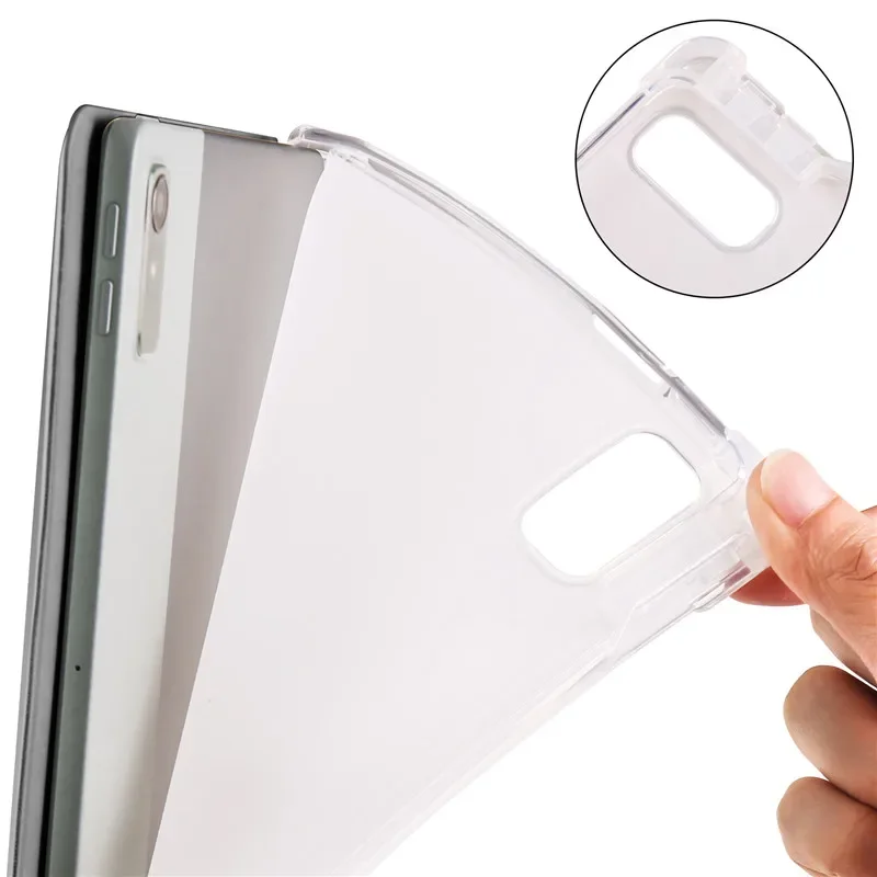 Funda para Lenovo Tab P11 Gen 2 Gen2 Funda de 11,5 pulgadas con portalápices Funda suave transparente Funda para Xiaoxin Pad Plus 2023 11,5 TB350FU