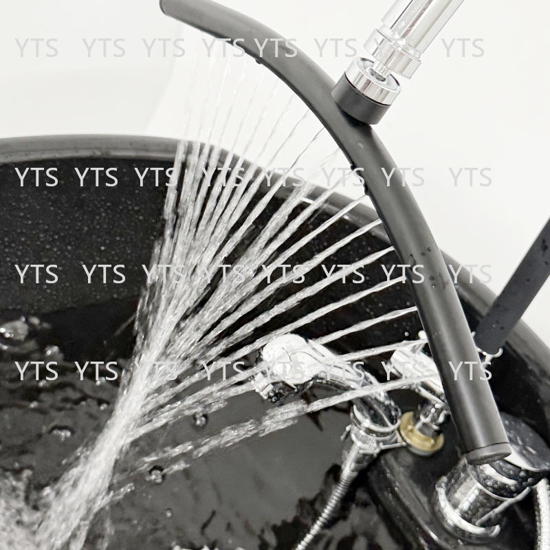 Universal Head Water Circulation Waterfall Massage Hair Faucet Salon Shampoo Bowl Equipment