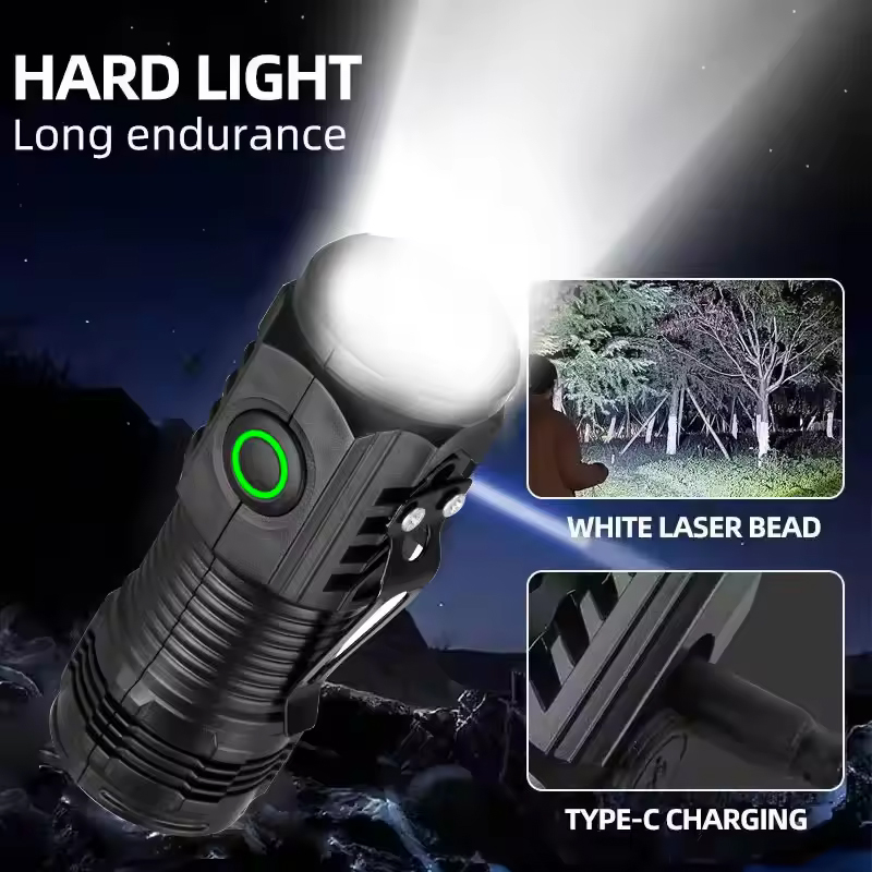 Autodefesa trustfire recarregável lâmpada flash luz de alta potência lanternas dínamo lanterna ultra poderosa led