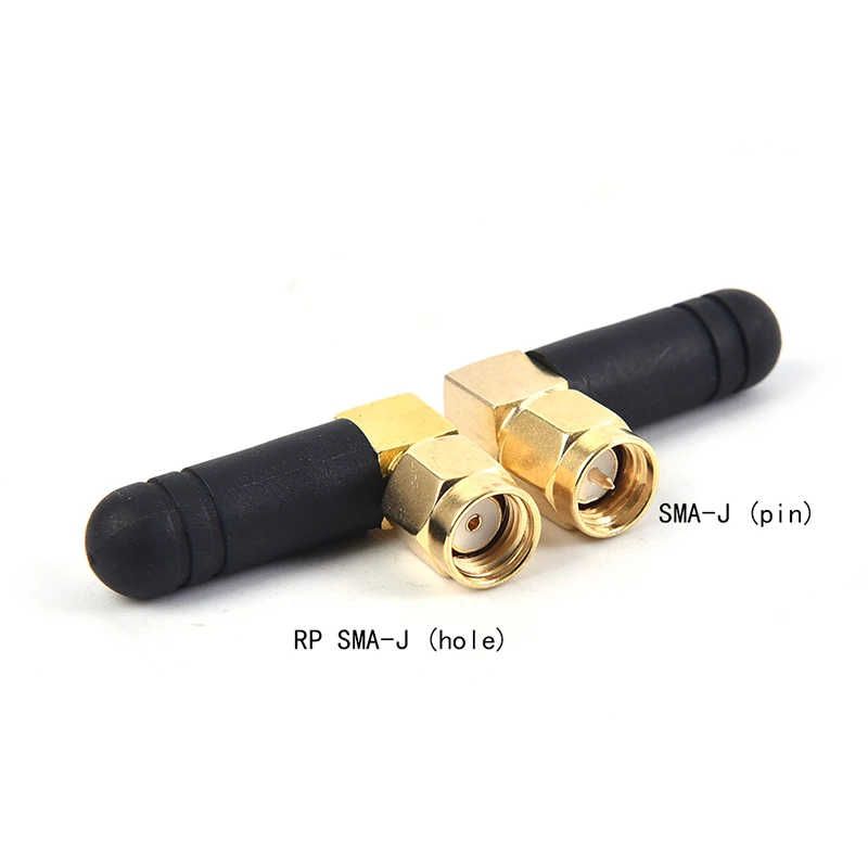 2PCS Mini Gomma 3dBi 2.4ghz WIFI Antenna SMA Maschio Router Antenne Bluetooth