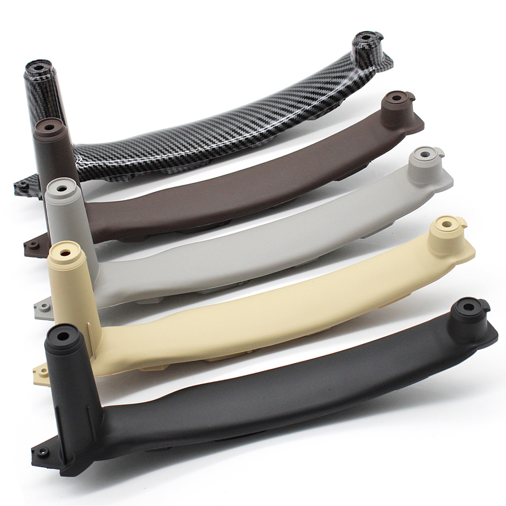 Tirador de puerta Interior izquierdo y derecho para pasajero, cubierta Interior de Panel embellecedor de repuesto para BMW X5 X6 E70 E71 E72 2007-2013