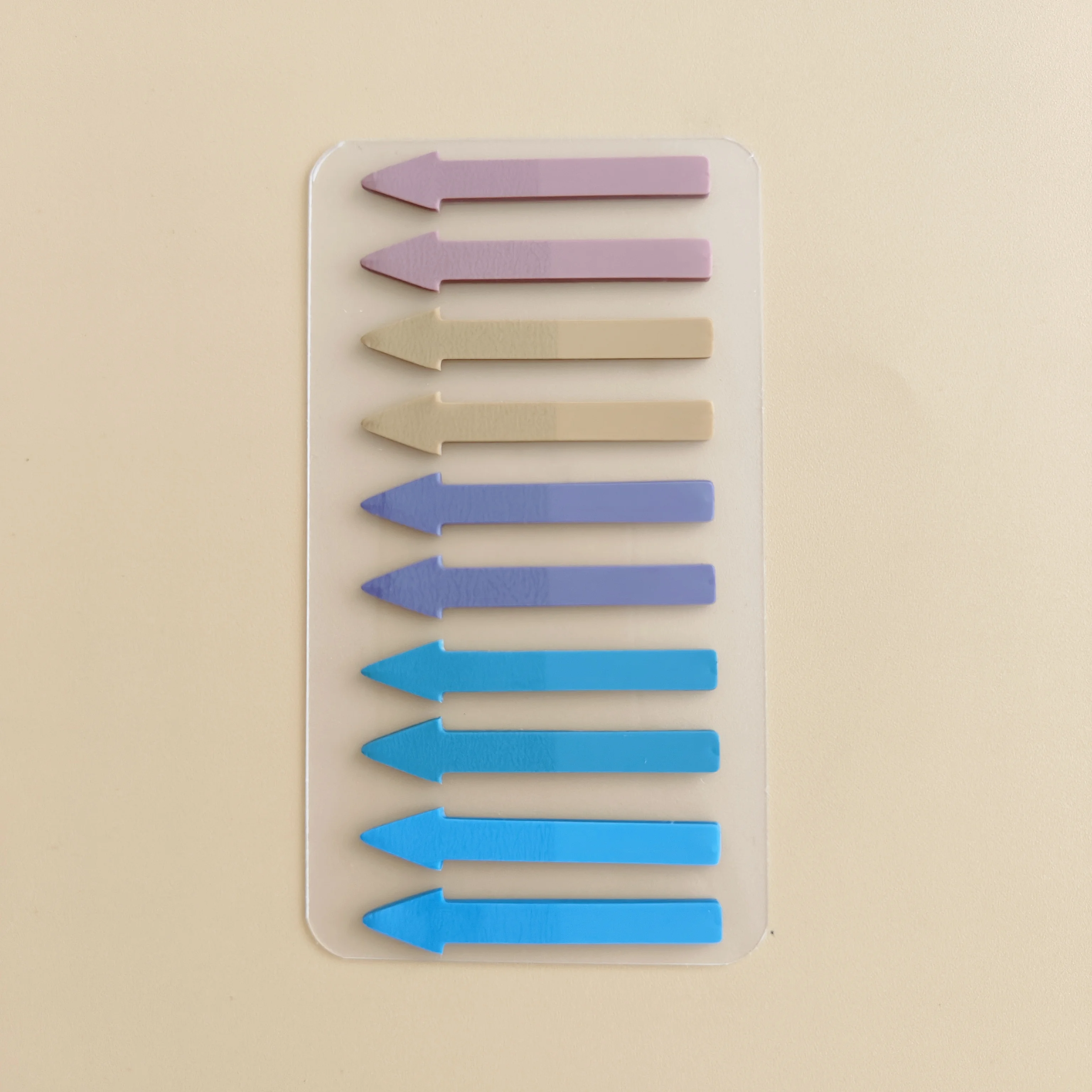 300 Sheets Transparent Fluorescent Index Tabs PET Arrow Flags Sticky Note for Page Marker Planner Stickers Office School