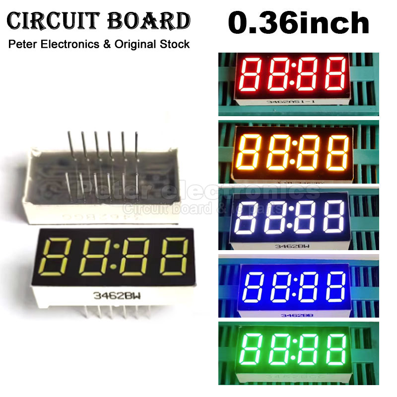 5 шт., 4-битные часы Nixie Tube 0,36 дюйма
