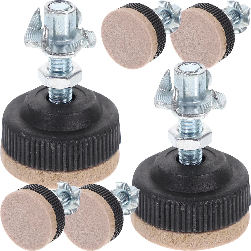 6 Pcs Furniture Leveling Feet Adjustable Heavy Duty Table Chair Leg Levelers Screw For Tables Shelves Cabinet Sofa Furniture