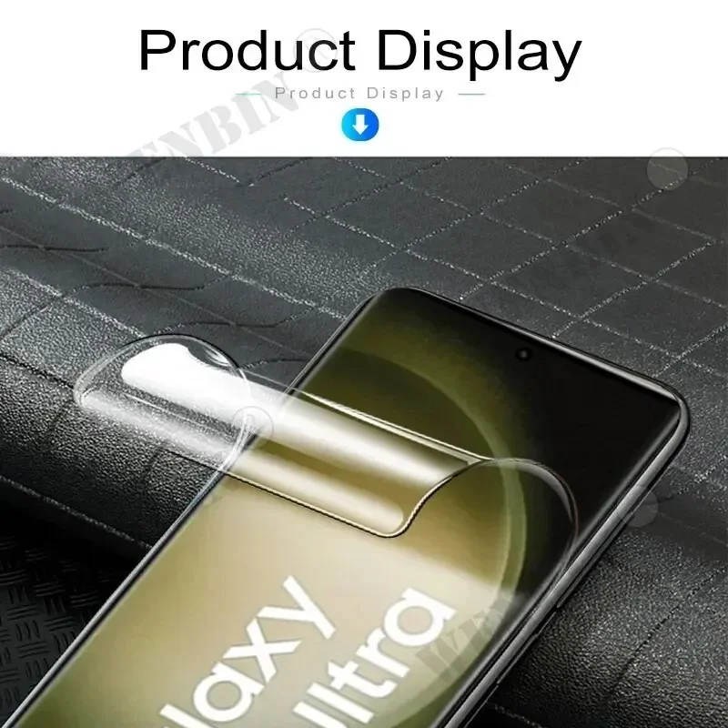 5 Pcs Hydrogel Film For Samsung Galaxy S25 S24 S23 S22 S21 Ultra Plus S24 FE A56 A55 A36 A35 A26 A25 A15 A16 5G Screen Protector