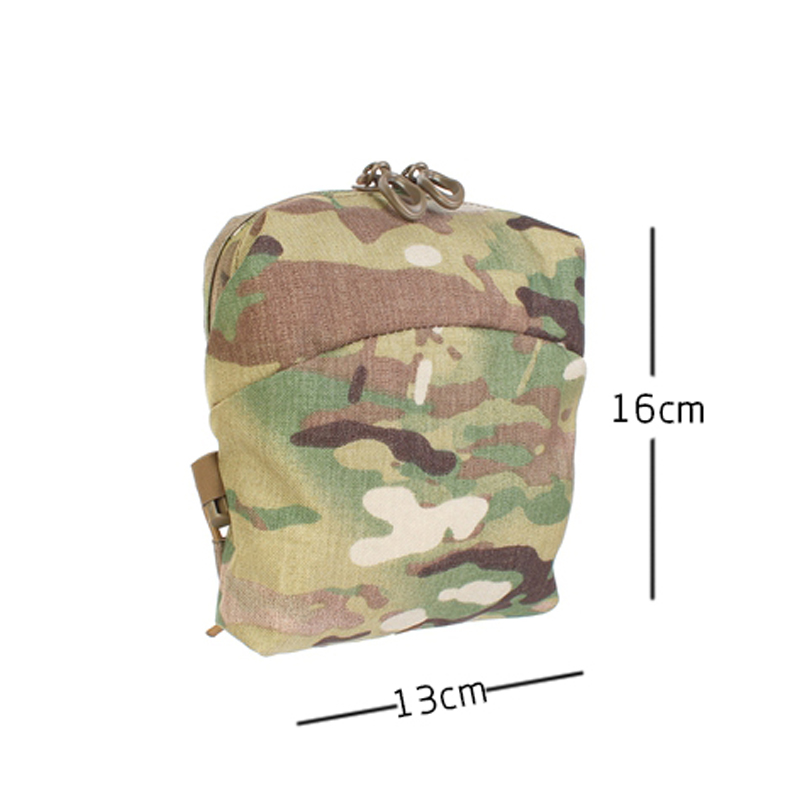 Bolsa de artigos diversos com zíper GP 6X5 bolsa de cinto Molle de tamanho pequeno, bolsa de acessórios NVG