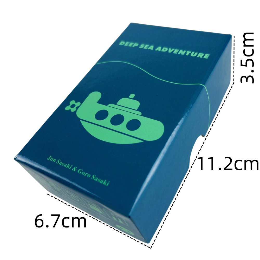 1 st "Deep Sea Adventure" Kaartspel Familiebijeenkomst Game Card, Leuk kaartspel, Party Board Deck Games
