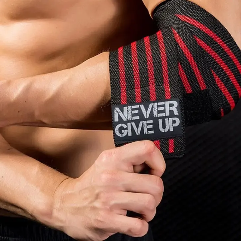 กีฬา Elbow Guard ไขลานความดันข้อศอก Pad Bench Press ยกน้ําหนักอุปกรณ์ป้องกันอุปกรณ์ออกกําลังกายอุปกรณ์ Booster Stripe