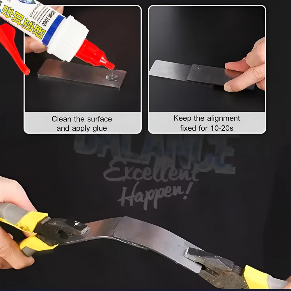 50g Strong เชื่อมกาวที่มีประสิทธิภาพซ่อมกาว Universal กาว Quick-drying ซีลกระเบื้อง Fix Sealant เชื่อมโลหะกาว