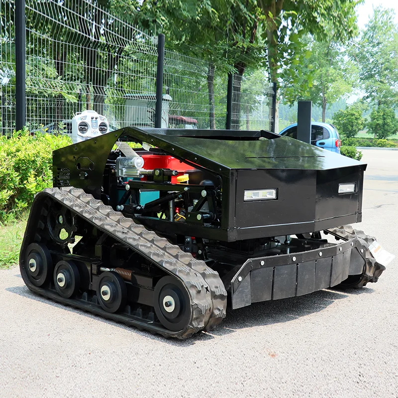 Low Price Customized Zero Turn Lawn Mower Petrol Automatic Cutter RC Lawn Mower with 800mm Cutting Width
