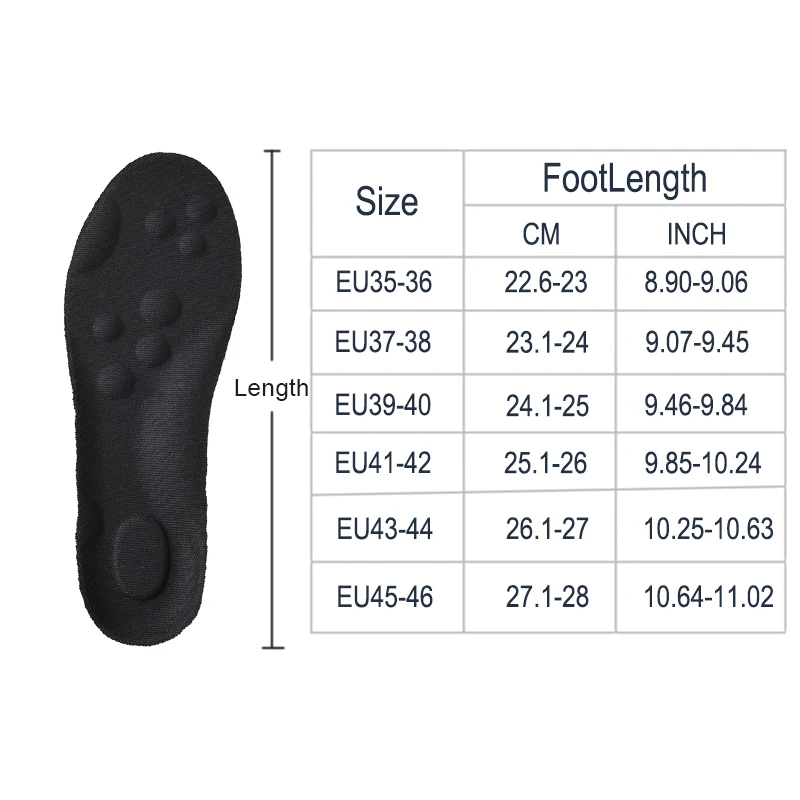 Palmilhas esportivas de látex de alta elasticidade, almofadas macias para sapatos, suporte de arco, palmilhas ortopédicas, desodorante respirável, almofada de absorção de choque