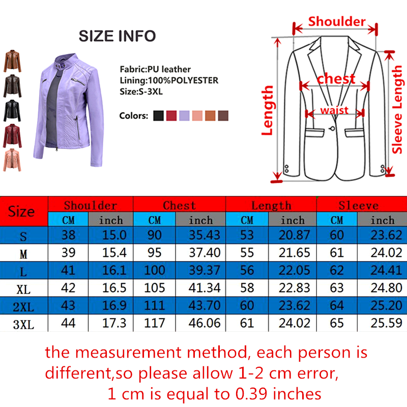 Lederjacke Damen 2025, Herbst, Frühling, Damen, Moto, Biker, Reißverschluss, Jacken, Rot, Schwarz, Aprikose, Kaffee, Mantel, Damen-Oberbekleidung, S-3XL