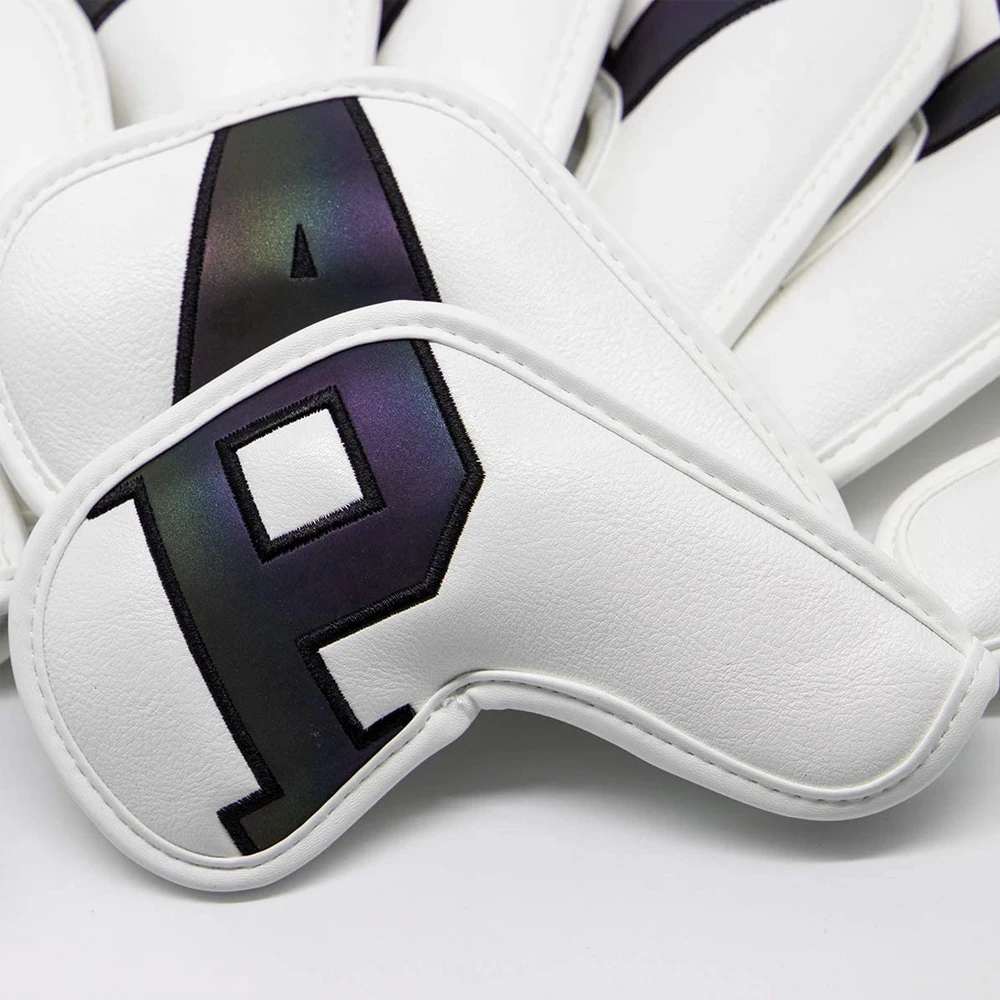 กอล์ฟเหล็กคลับชุด Headcovers เหมาะสำหรับเหล็ก Wedges-ขนาดใหญ่-ยาว-สีดำ/สีขาว Pu หนัง10ชิ้น/แพ็ค
