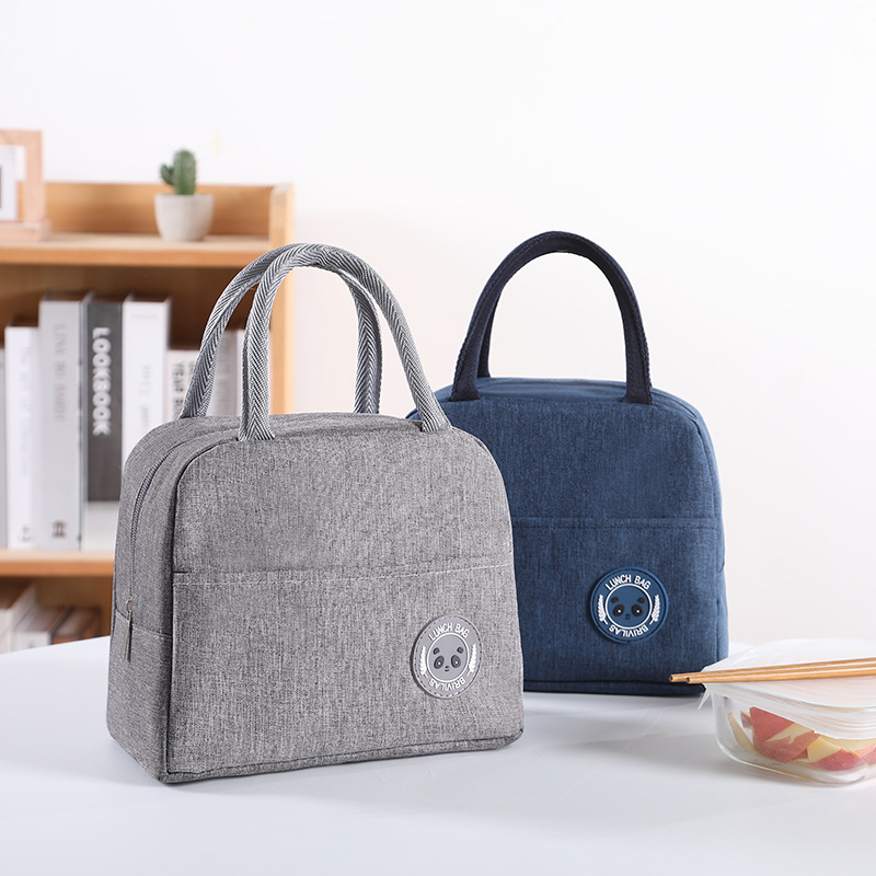 Borsa termica portatile Borsa Bento impermeabile in foglio di alluminio fresco Borsa Bento per studenti Borsa da viaggio per la casa