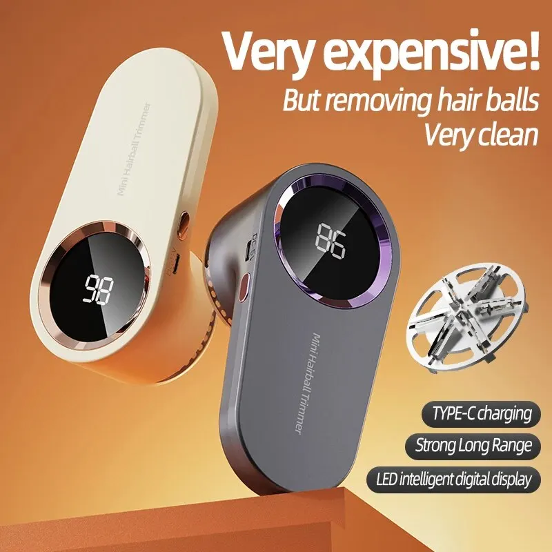 Lint Remover ชาร์จ USB ไฟฟ้าเครื่องอัดเม็ดผม Lint Trimmer แบบพกพาไฟฟ้าเสื้อผ้า Lint Machine ความเร็วสูง Moto