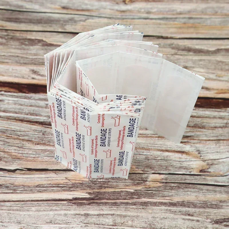 Band-Aids Cushion Adhesive Wound Hemostasis Waterproof Breathable Plaster Sticker Band First Aid Bandage Medical Gauze