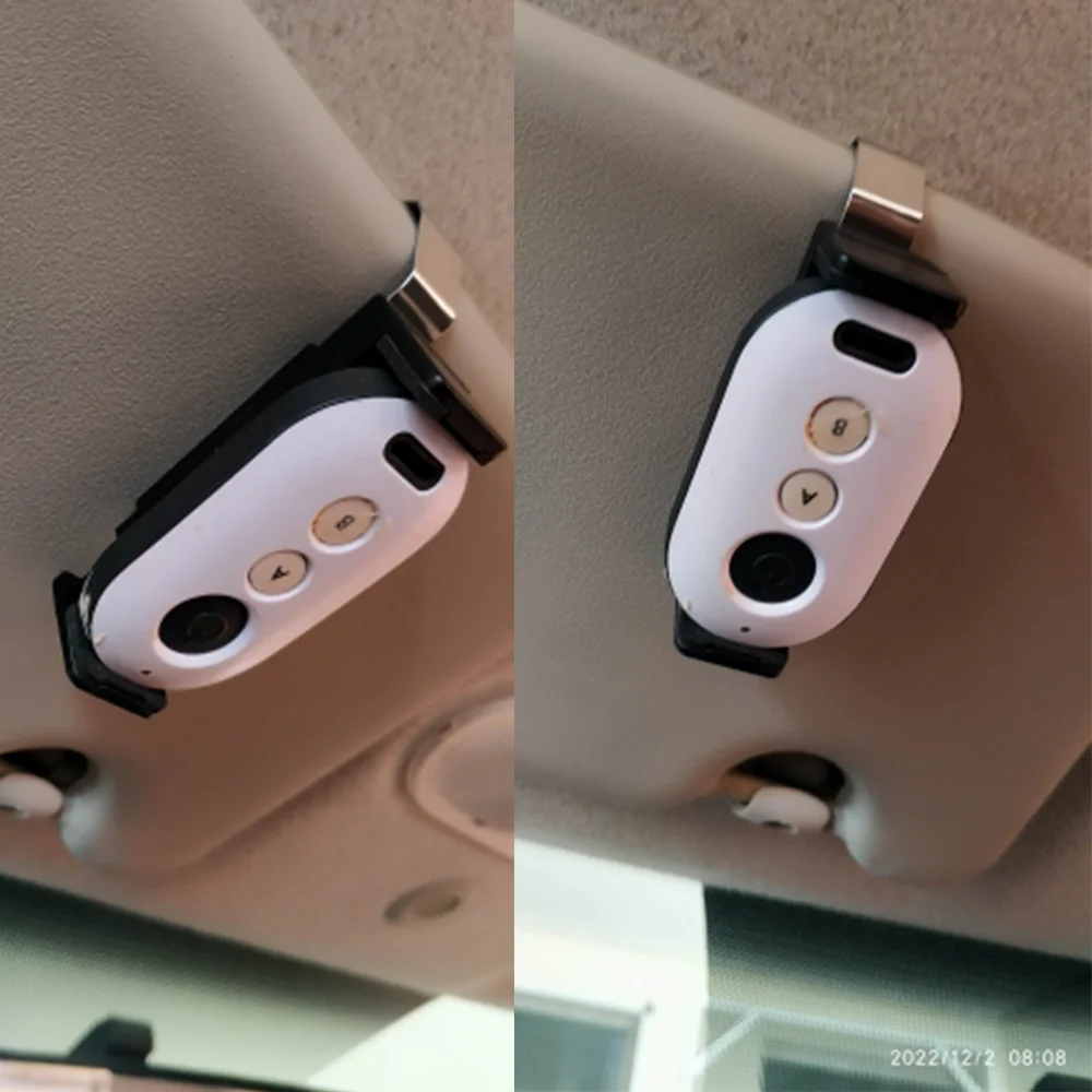 Nuevo soporte de Clip para llave de coche, Clip para parasol de coche, Control de puerta de garaje ajustable, 47-68mm, Clip de Control remoto de garaje, abridor de accesorios