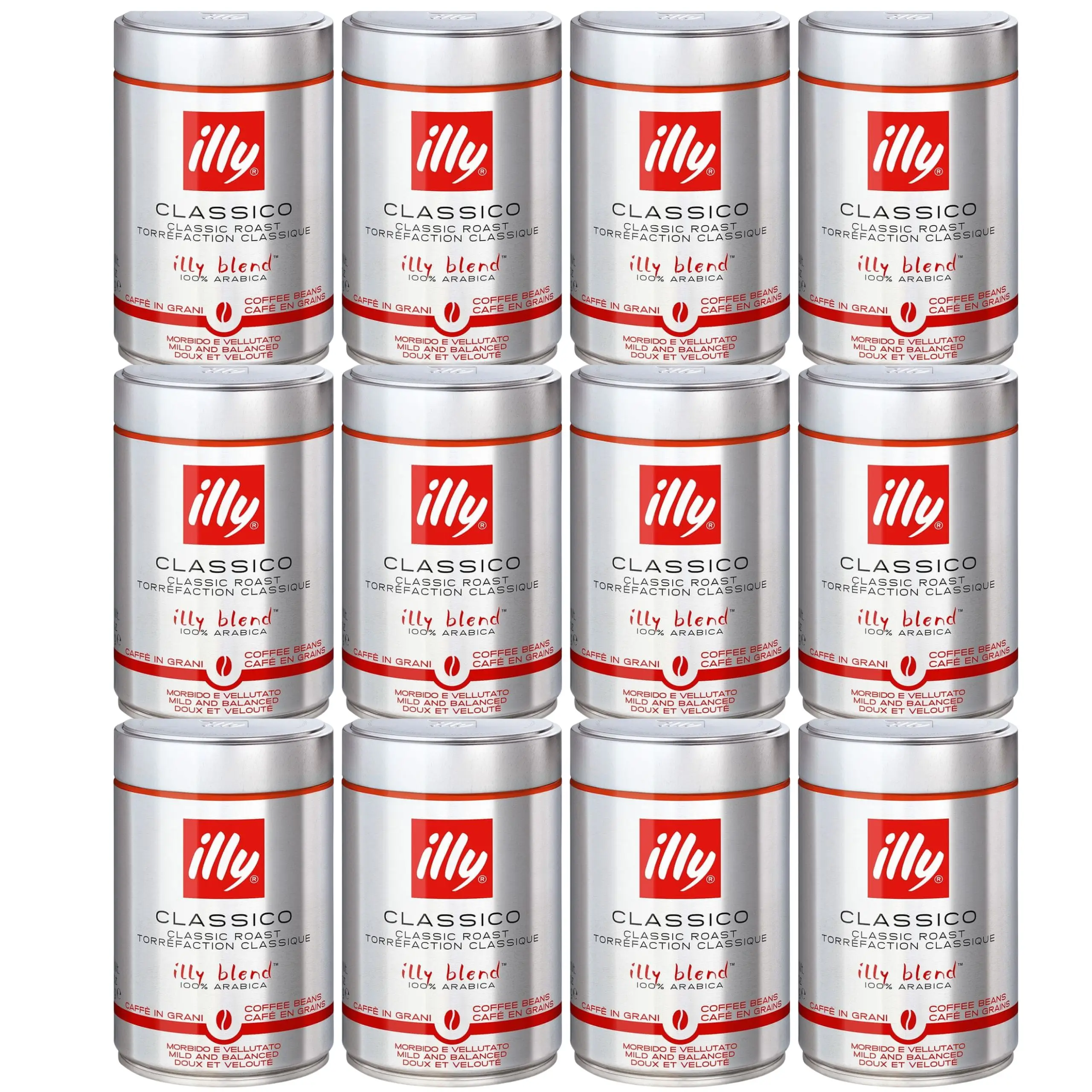Kawa ziarnista Illy Espresso 12x250g