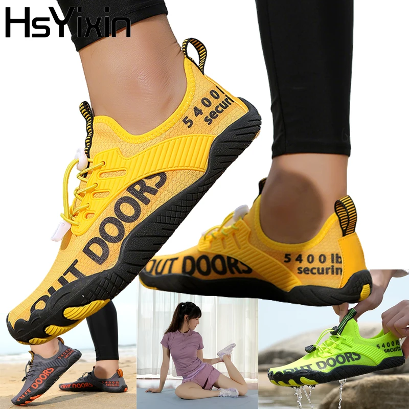 Watschuhe Herren Damen Schnelltrocknend Outdoor Strand Barfuß Aquaschuhe Wanderschuhe Bootfahren Surfen Angeln Schuhe Yoga Schuhe