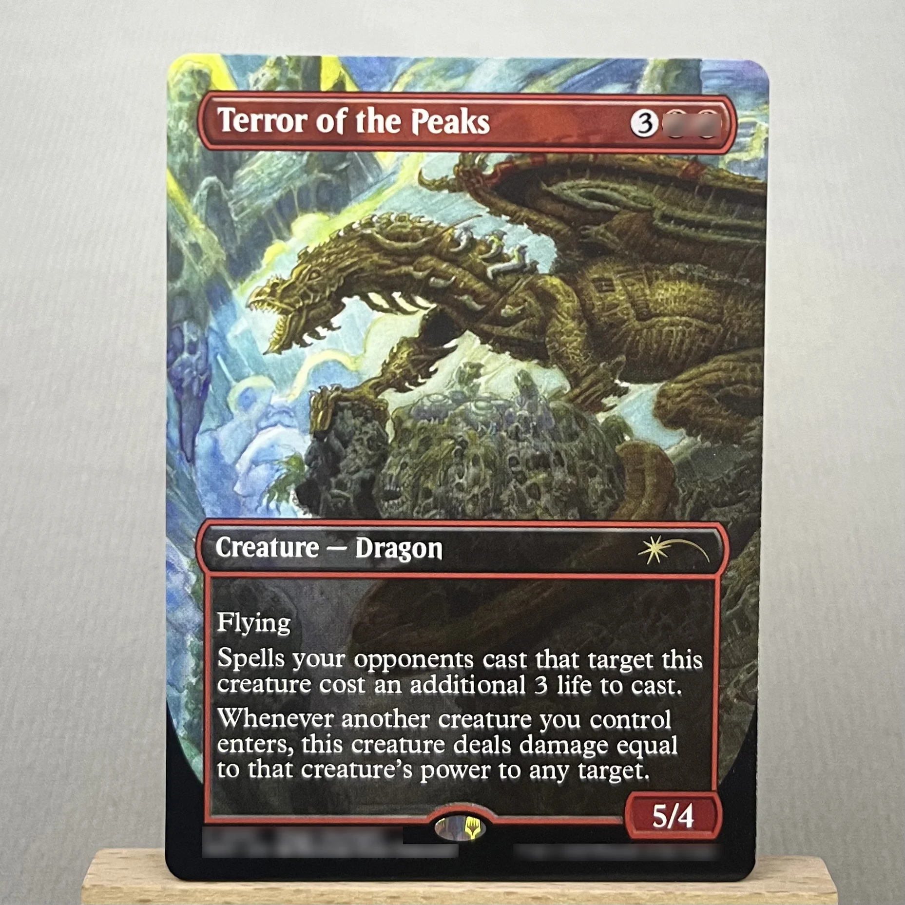 J25 FDN INR DSK DFT HOLO11-I01 Tcg прокси волшебные карты Void Winnower Terror of the Peaks The Aetherspark Эдгар Марков собрание