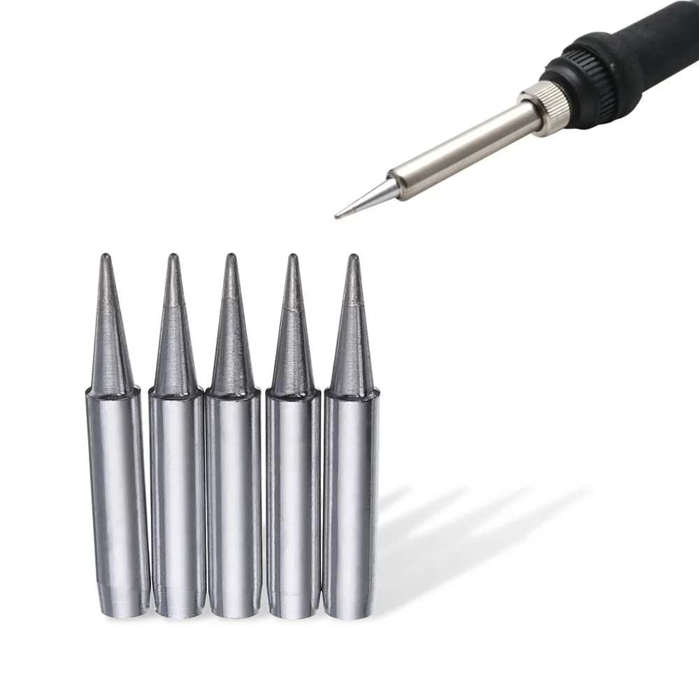5 Chiếc Mỏ Hàn Đầu Hàn Hàn Sắt Đầu Đầu Bit Cho 936/937/938/969 Bộ Hàn Hàn Dụng Cụ cho Hàn Phụ Kiện