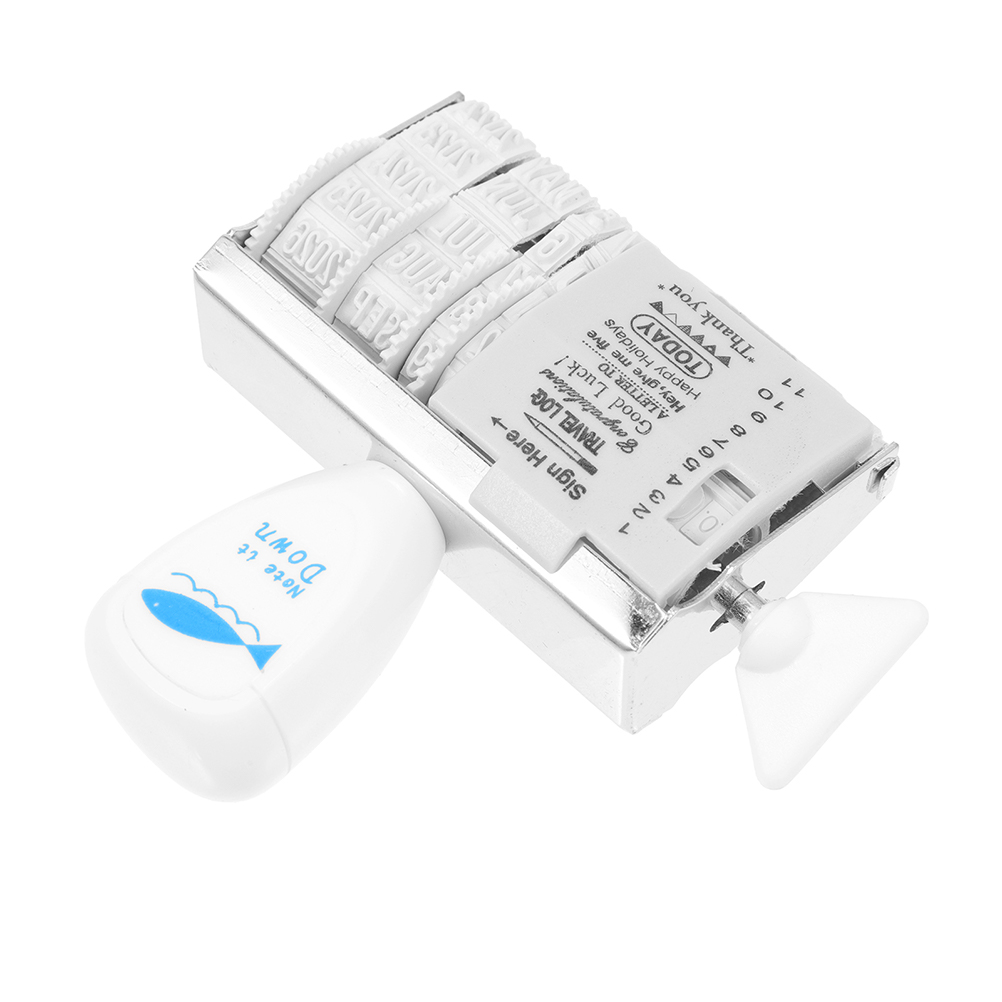 プランナー用ミニスタンプ、スクラップブック用ポータブルスタンプ、フォトアルバム用スタンプ、2個