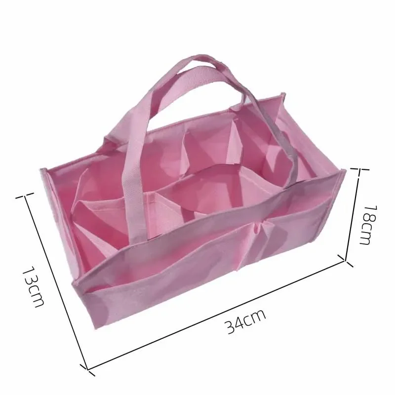 Tragbare Mumientasche, große Kapazität, Baby-Tragetasche, Windel-Organizer, Windel-Umstandshandtasche, Flaschenaufbewahrung, multifunktionale separate Tasche
