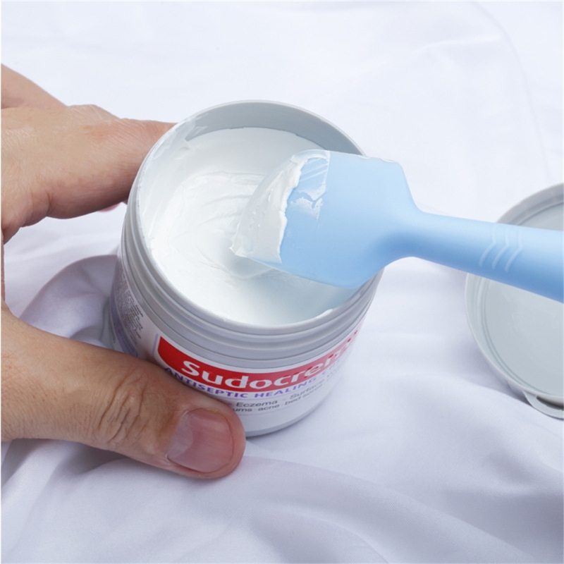 Cepillo de crema para pañales de bebé, espátula de crema para pañales de silicona, aplicador de crema para glúteos para bebés, herramientas de cuidado para recién nacidos