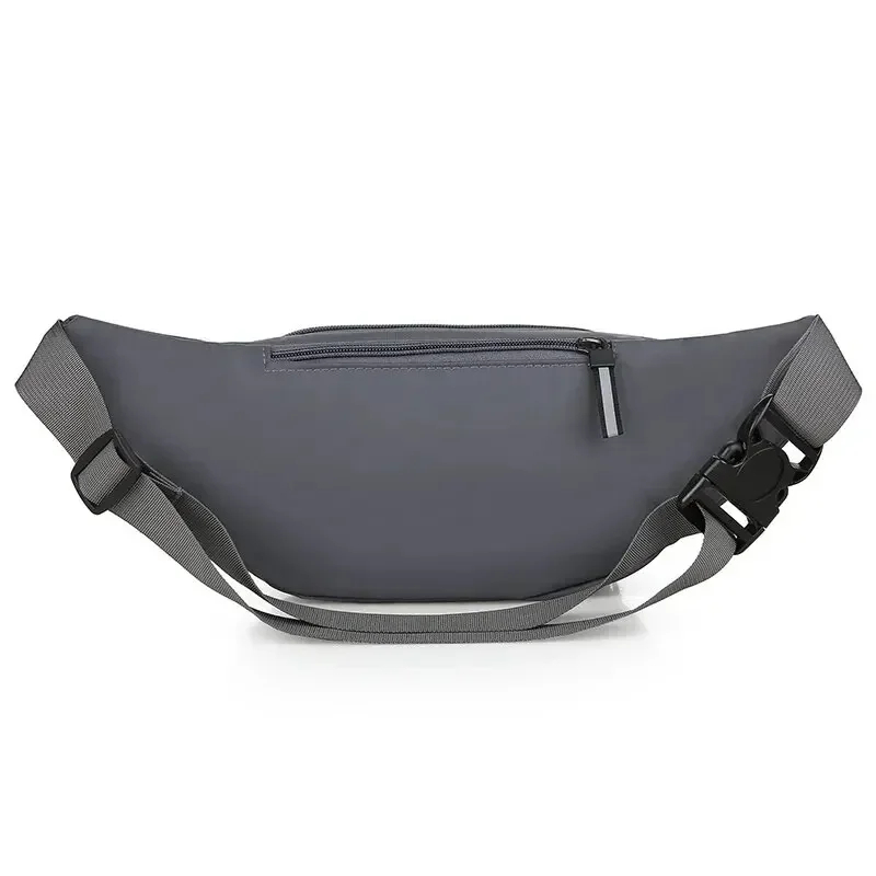 Men Canvas Fit Waistpack Mobile Fanny Waist Packs Men's Sports Outdoor Leisure Running Anti Theft Ultra Thin Invisible Waist Bag