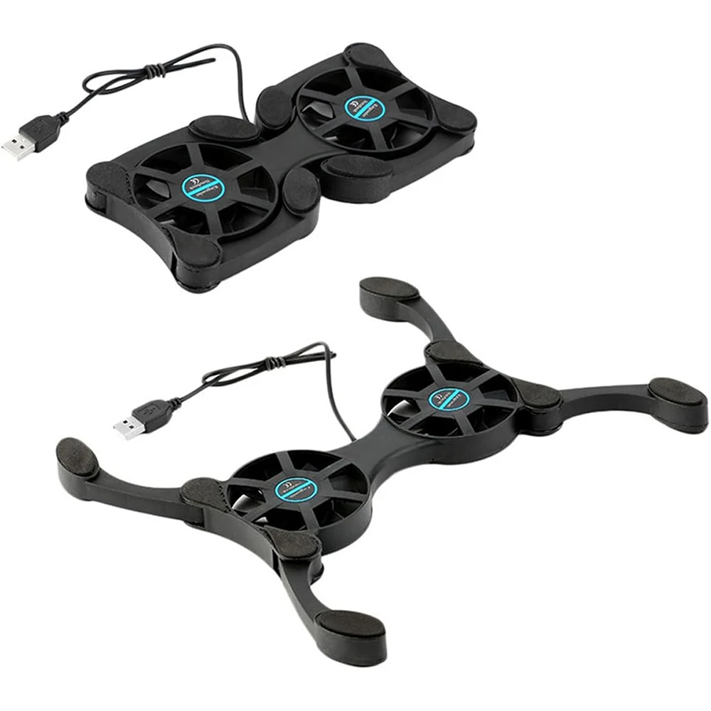 Koelerstandaard Laptopkoeler Geluidsarme koeling Draagbare ultraslanke gaminglaptop Koelpad Voorkom oververhitting voor 7-15 inch laptop