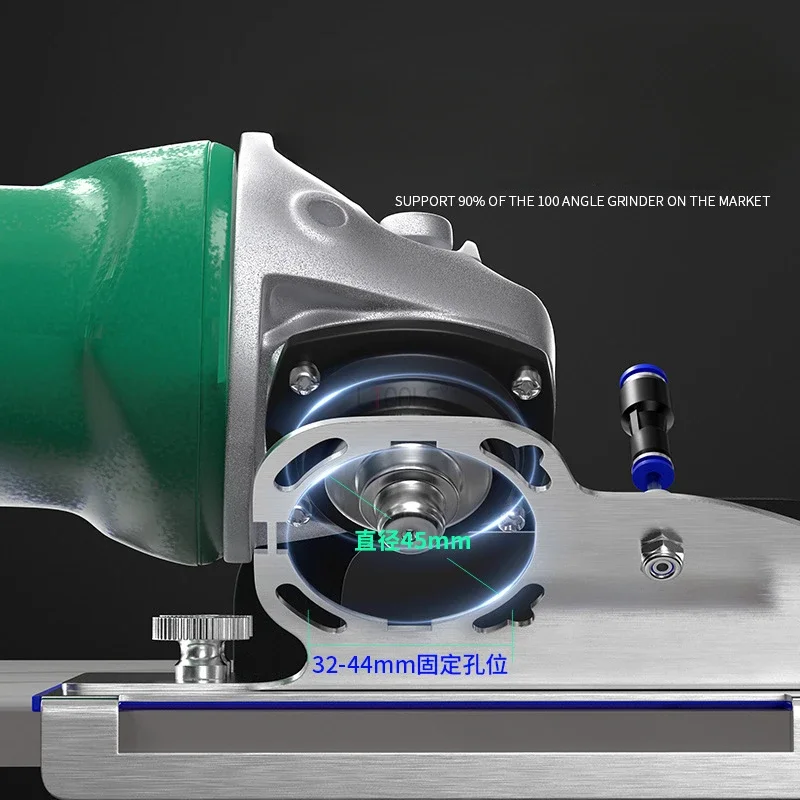 Tile chamfering Cutting Tool For 100 Type Angle Grinder Portable Chamferer Metal Tiling 45 Degree Ceramic Tile Seat Chamfer